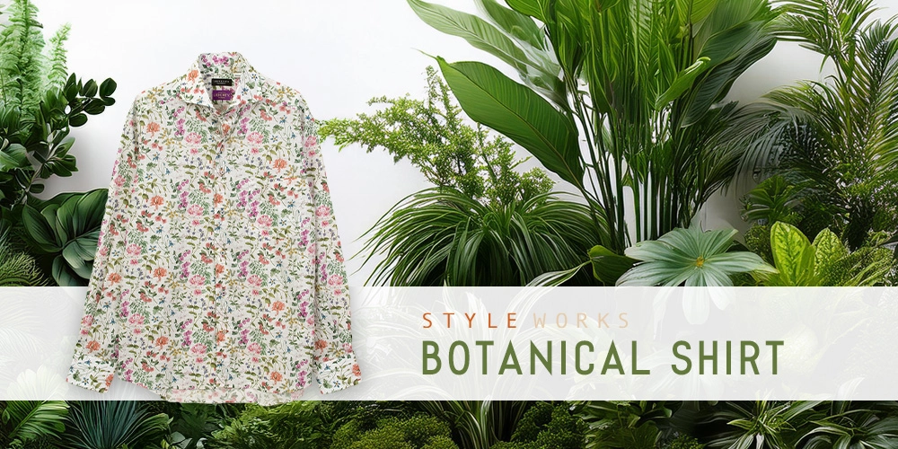 特集ページ2 BOTANICAL SHIRT