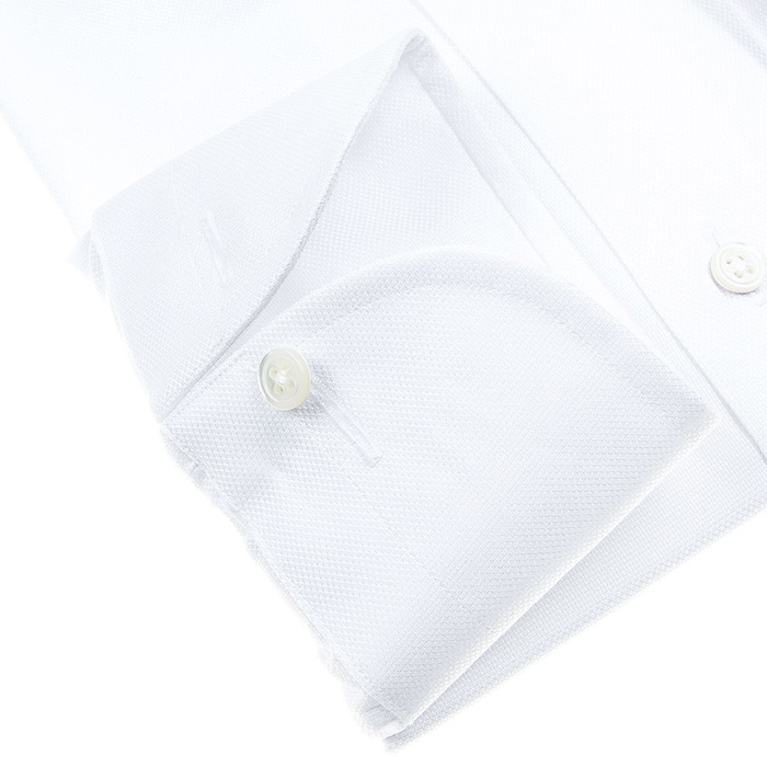 長袖ピンカラー ホワイト ワイシャツ スリムフィット CHOYA Classic Style