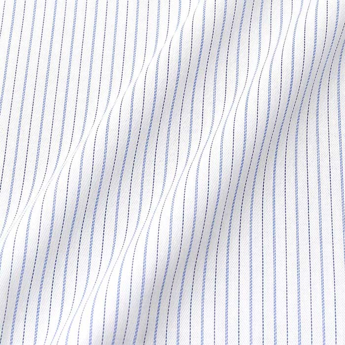 CHOYA SHIRT FACTORY 長袖レギュラーカラー ブルー ワイシャツ