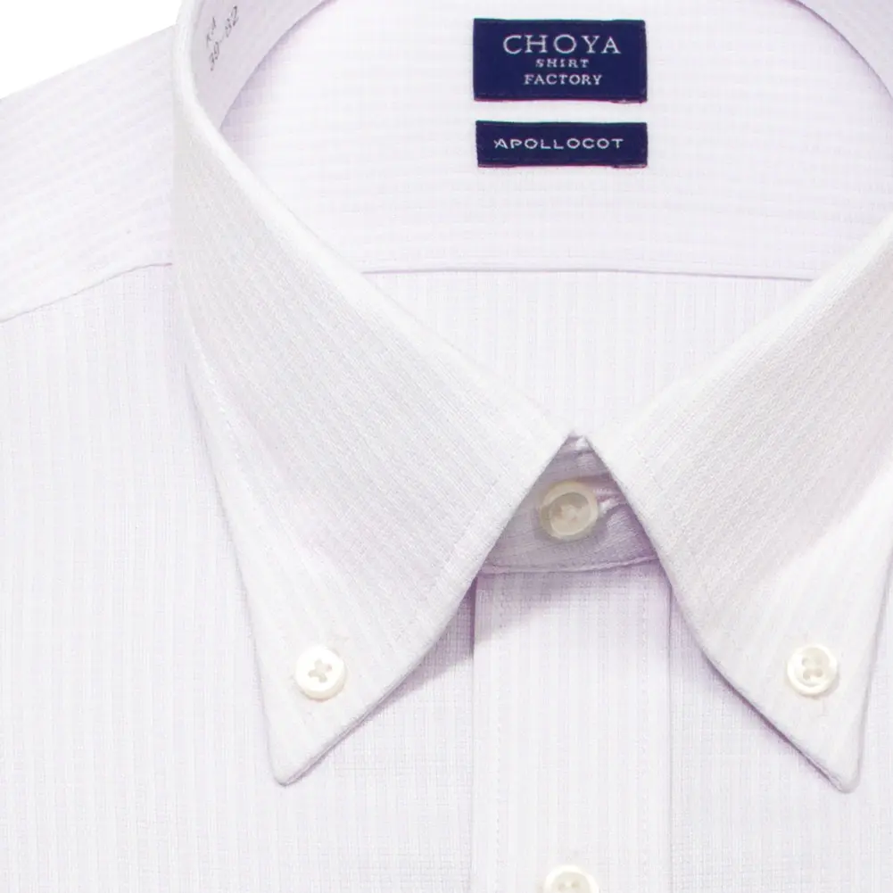 ワイシャツ ストライプ ピンク CHOYA SHIRT FACTORY