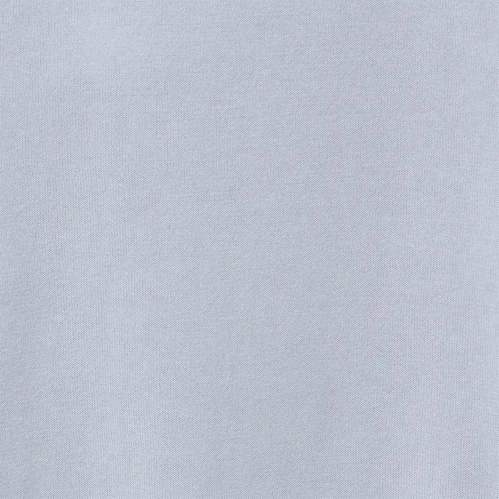 ニットシャツ CHOYA URBAN STYLE  ニット 天竺編み 半袖 ポロシャツ ブルー サックス 抗菌 防臭 綿100％
