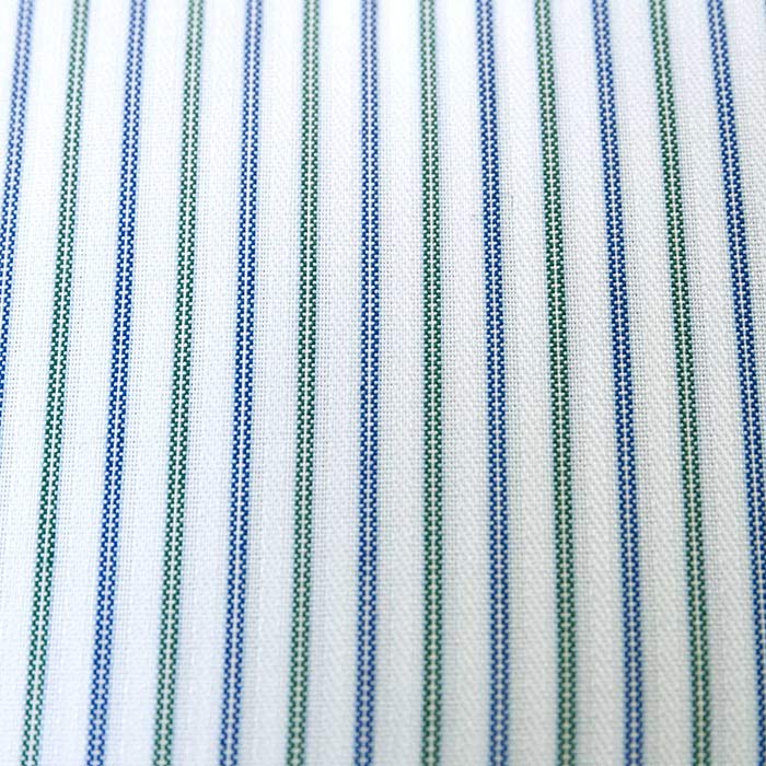 SHIRT HOUSE・ブルーレーベル 半袖 ボタンダウン グリーン ワイシャツ