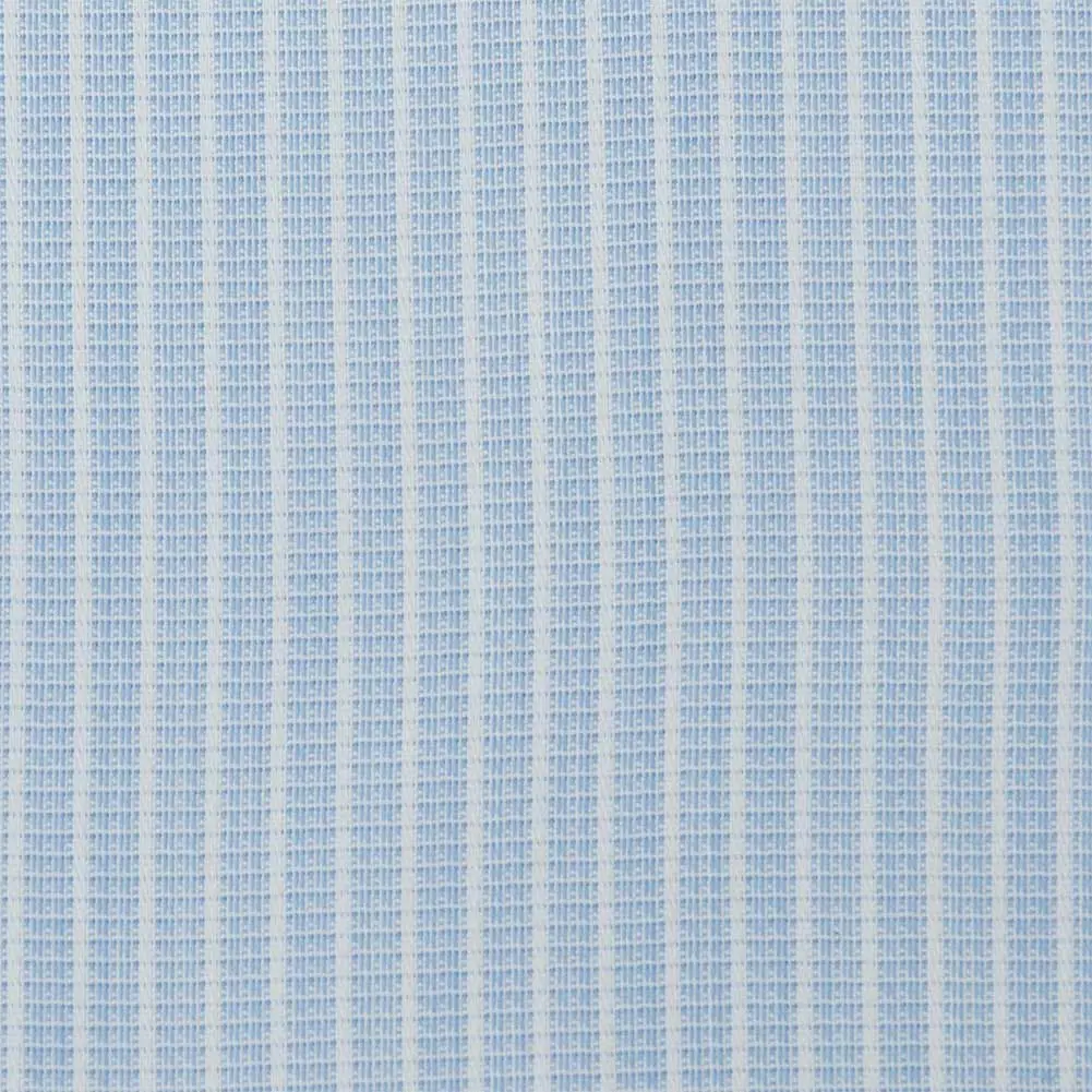 半袖ワイシャツ ストライプ ブルー ドビー 消臭 吸水速乾 フラボノ エバーフィール SHIRT HOUSE・ブルーレーベル