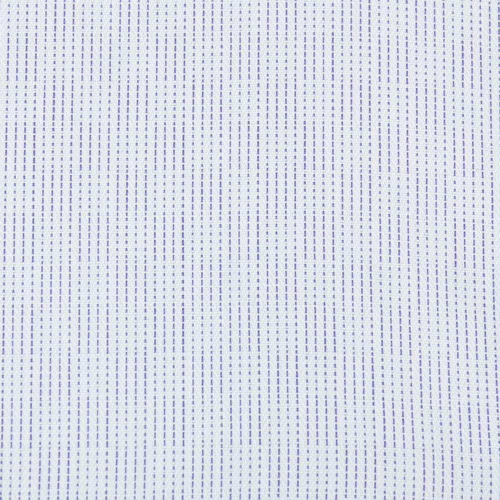 半袖ワイシャツ スリムフィット パープル ドビー 吸水速乾 フラボノ エバーフィール SHIRT HOUSE・ブルーレーベル