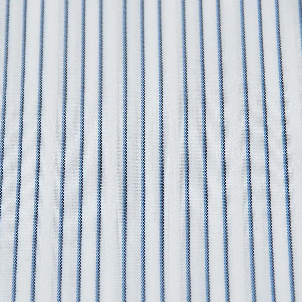 半袖ワイシャツ スリムフィット ブルー 吸水速乾 フラボノ エバーフィール SHIRT HOUSE・ブルーレーベル