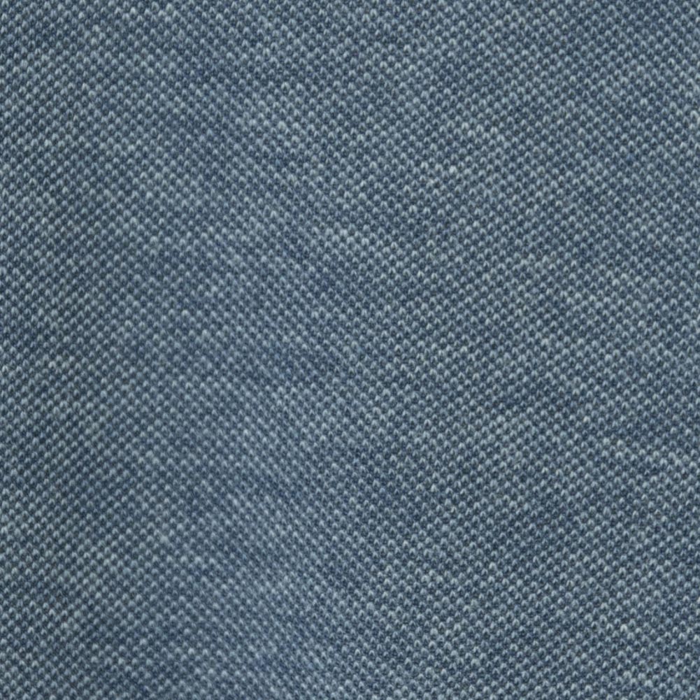 ニットシャツ(裄詰不可) 無地 ネイビー ニット 吸水速乾 アルティマ フラボノ SWAN・グリーンレーベル