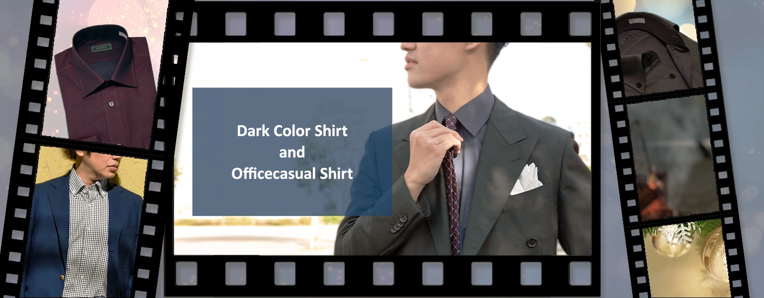 Dark Color Shirt and Officecasual Shirt