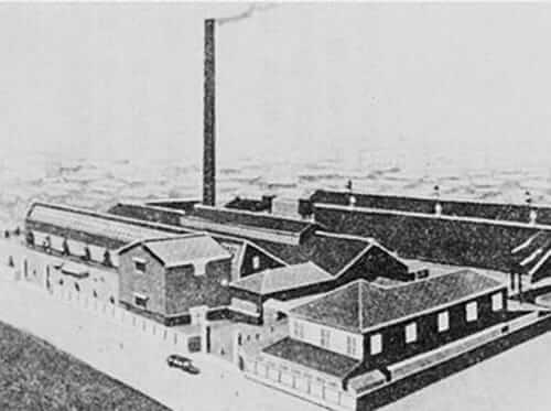 CHOYAの歴史画像：向島近代シャツ工場